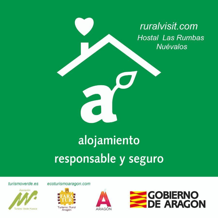 Hostal Las Rumbas Nuévalos エクステリア 写真